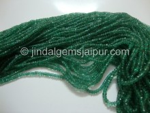 Emerald Faceted Roundelle